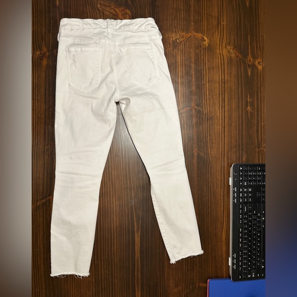Mother Looker Ankle Fray Jeans 26 - Picture 2 of 5